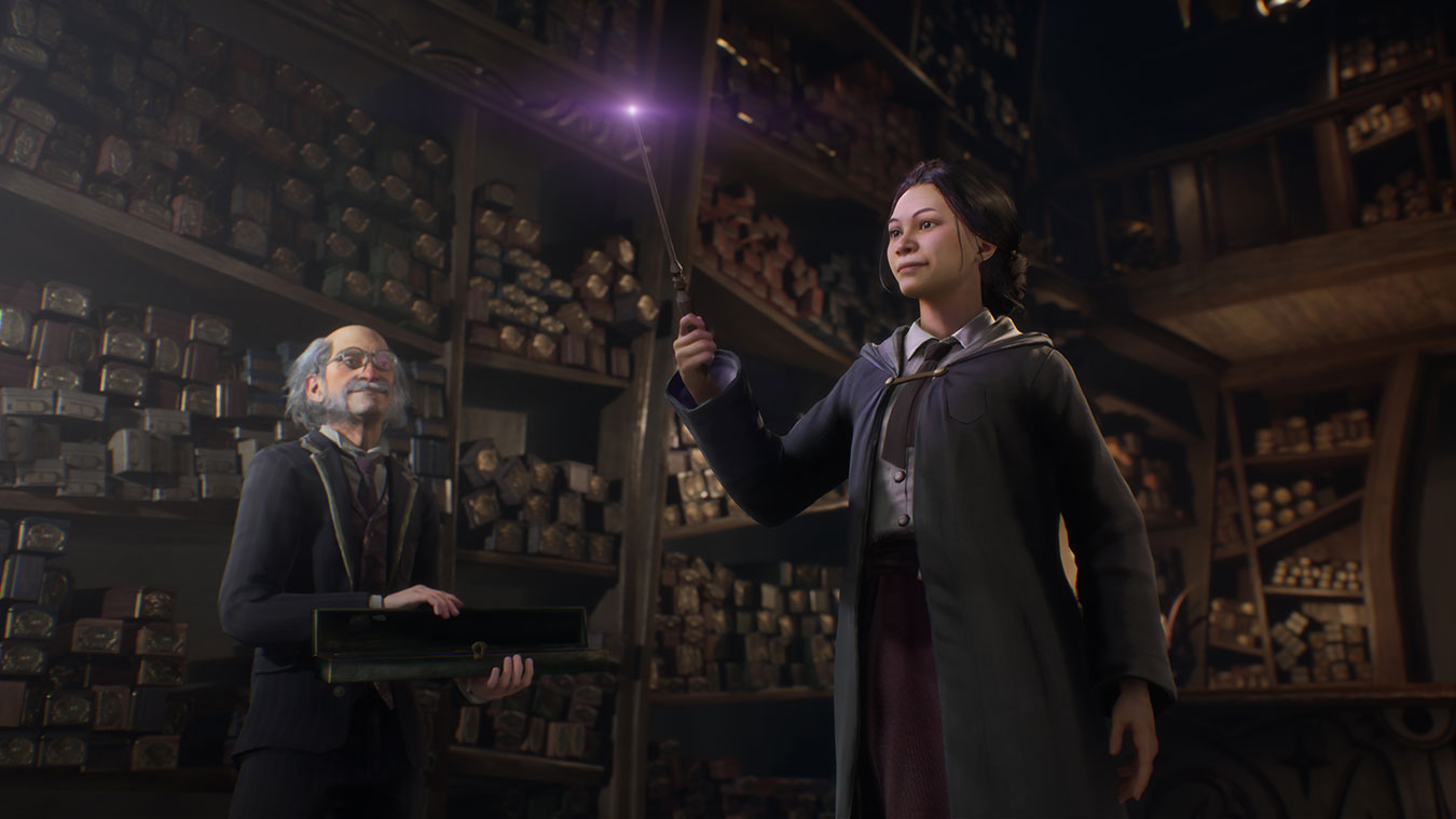 Harry Potter reboot Hogwarts Legacy bacchetta